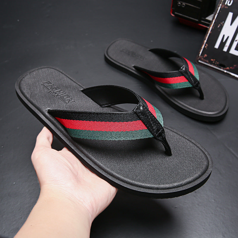 Men's Summer Outdoor Soft Bottom Wear Resistance Flip Flops