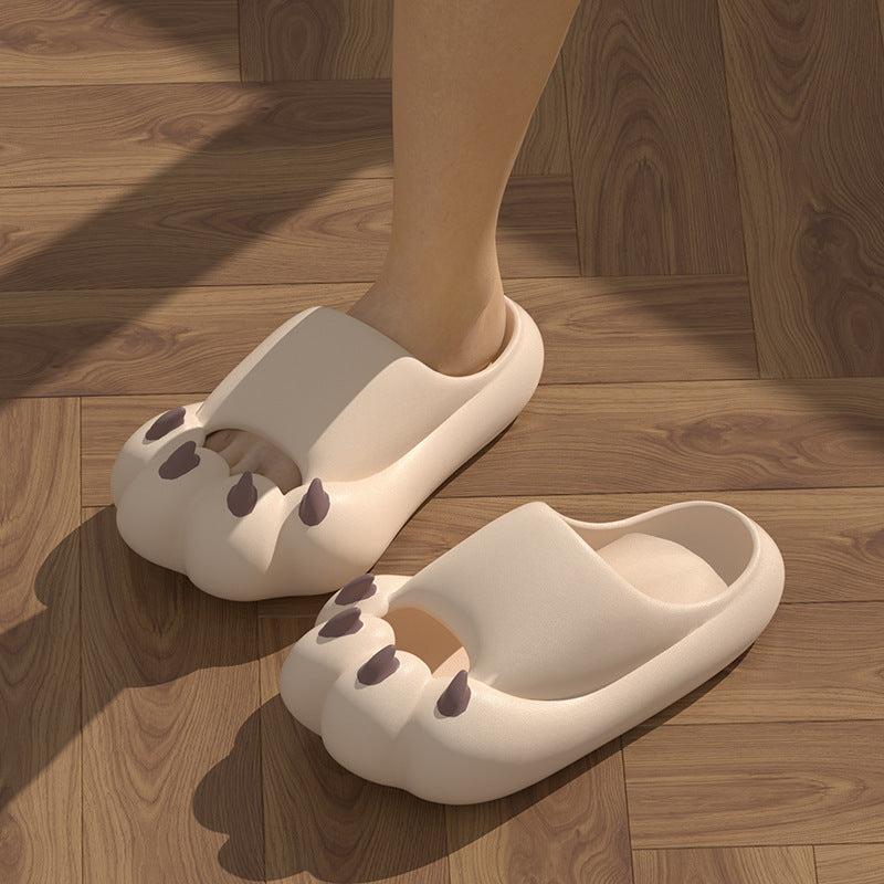 Women's Summer Indoor Home Cartoon Thick Bottom Slippers