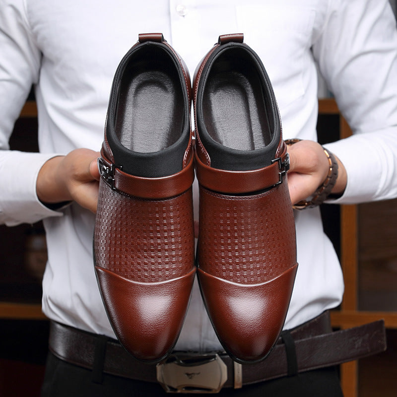 Men's Autumn Business Formal Large Size Fashion Leather Shoes