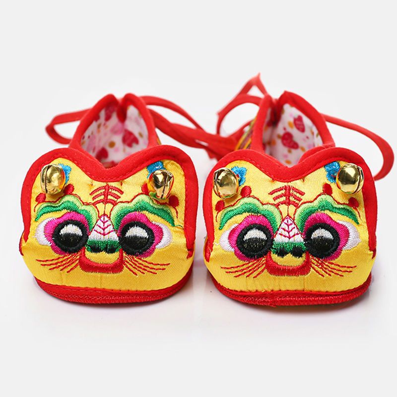 Handmade Soft Bottom Embroidery Years Old Kid's Shoes