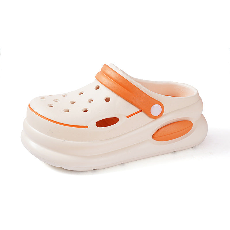 Women's Thick-soled Hole Beach Summer Platform Closed Women's Shoes