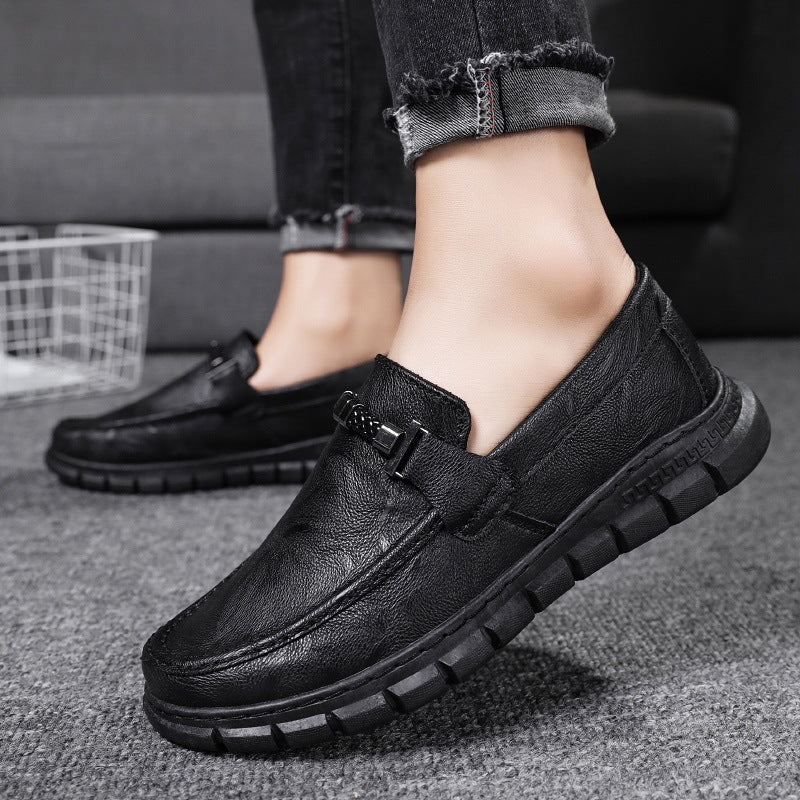 Chaussures de cuisine imperméables noires décontractées pour hommes Spring Chef