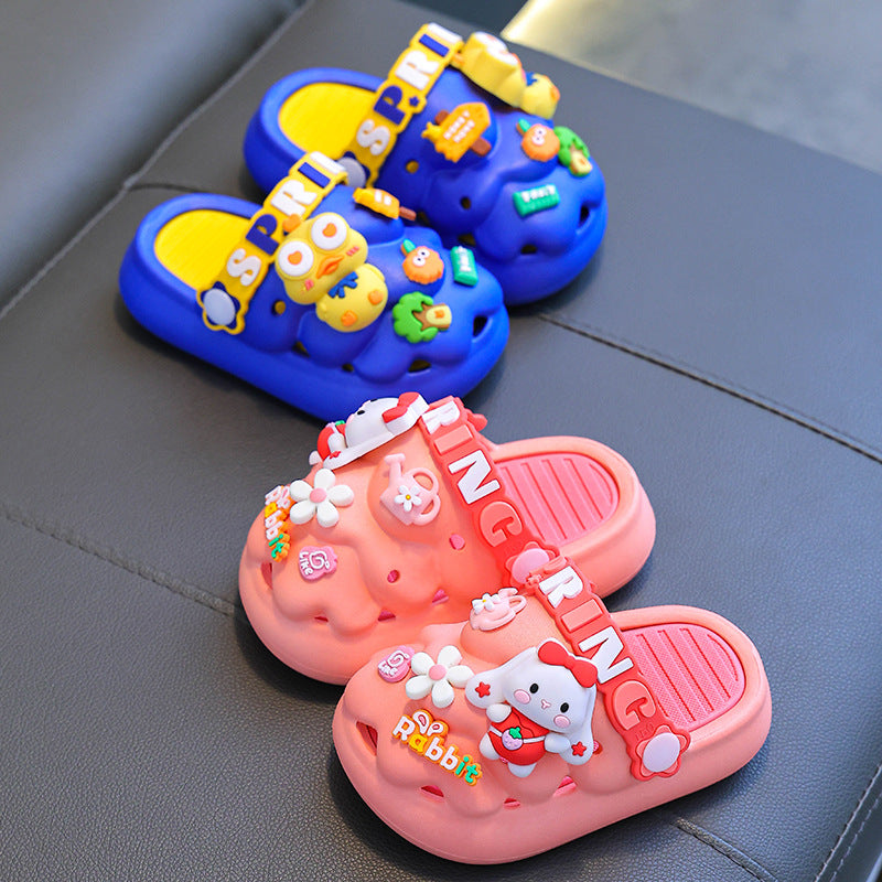 Children's Summer Hole Cartoon Toddler Beach Sandals