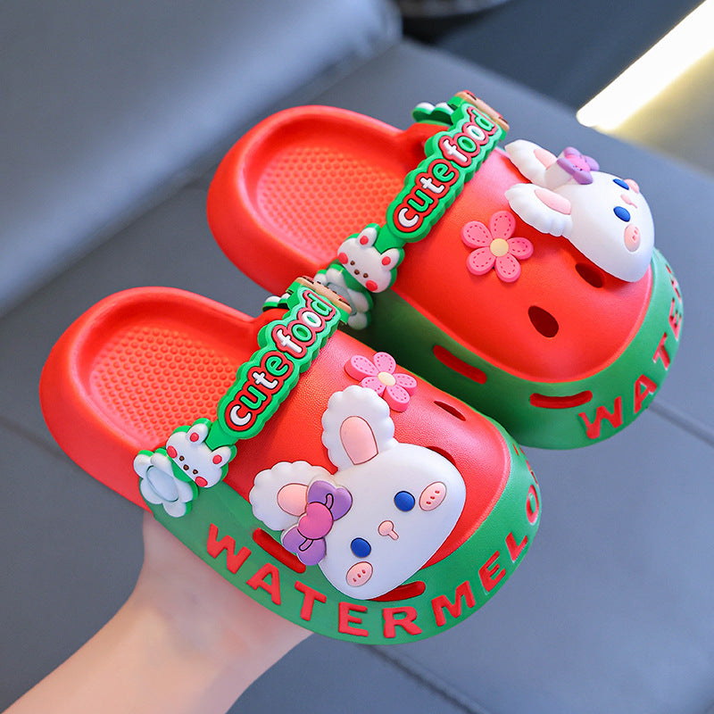 Children's Summer For Outdoor Soft Bottom Hole Sandals