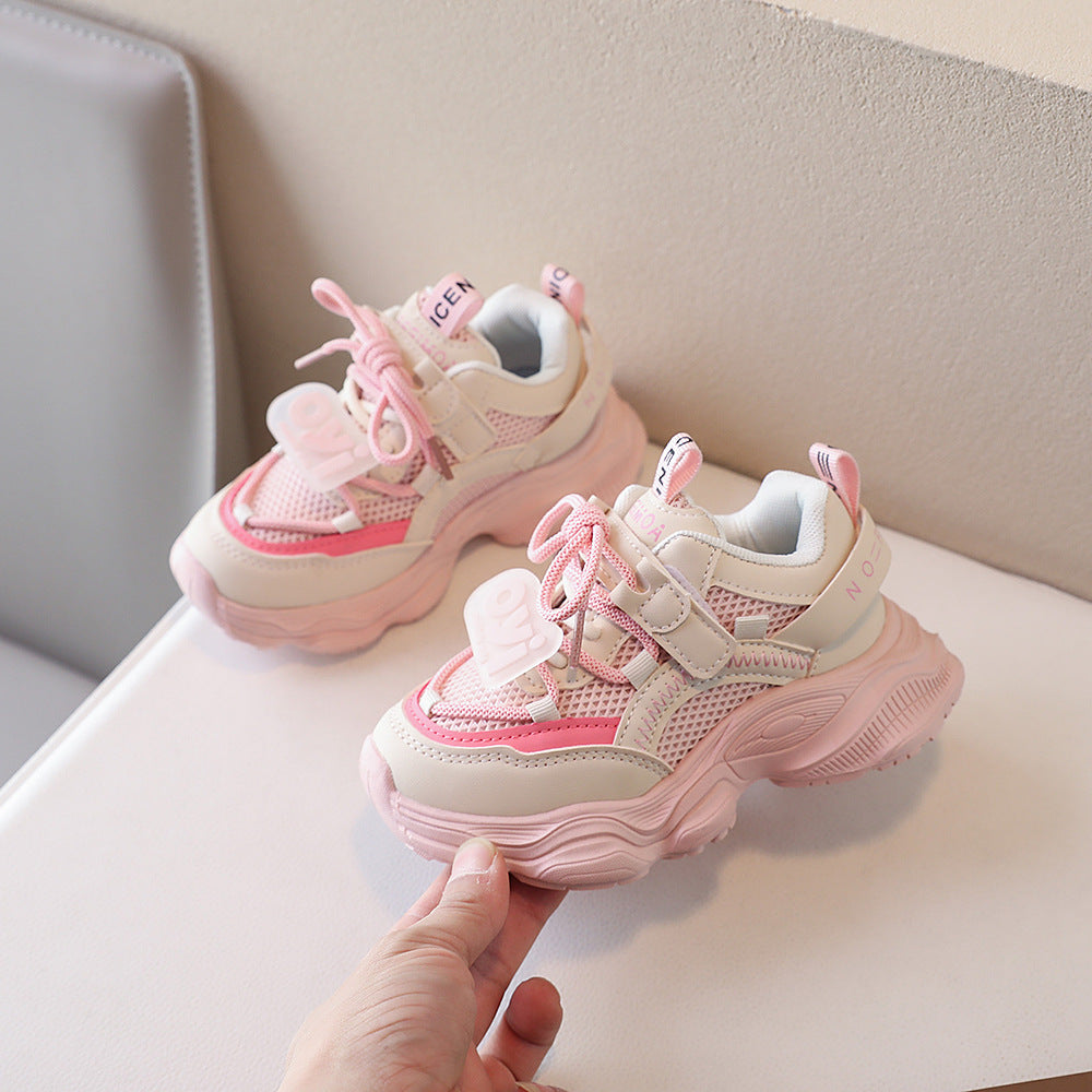 Atmungsaktive, süße Frühlings-Sneaker für Kinder von Cool Dad