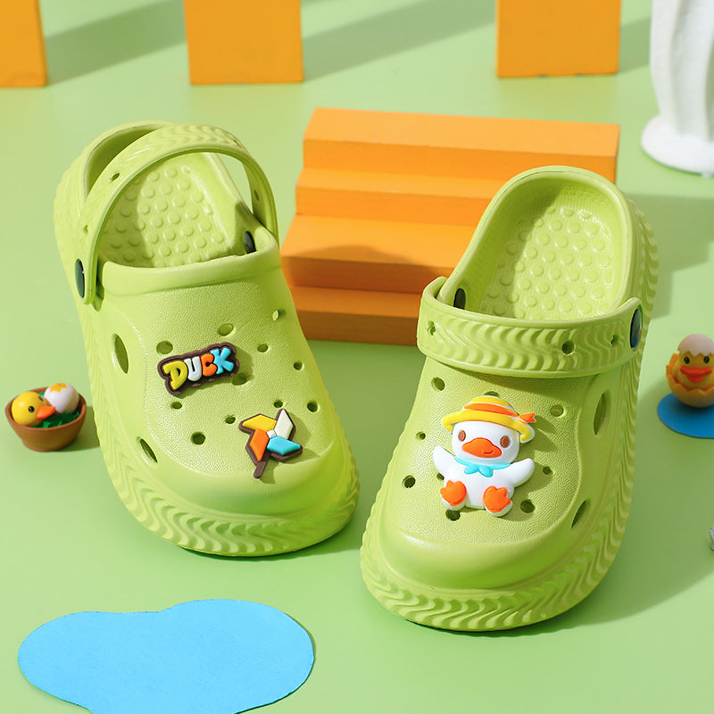 Children's Summer Outdoor Soft Bottom Cute Breathable Cartoon Kid's Shoes