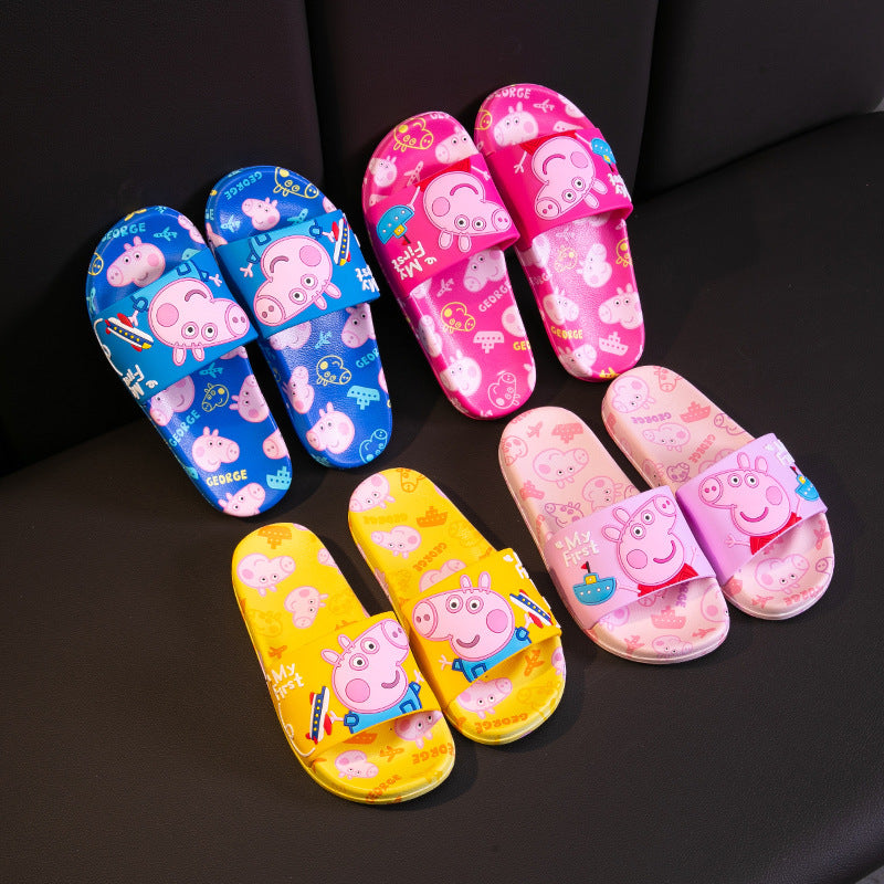 Women's & Men's Pig Summer Home Printed Bathroom Sandals