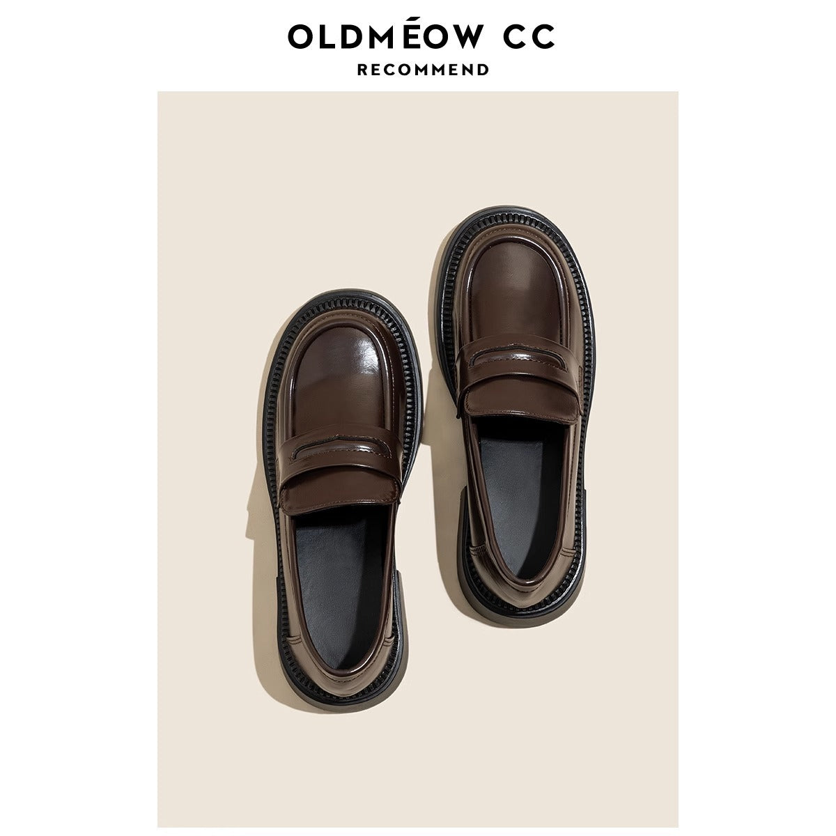 Old Shop – Schwarze Slipper im britischen Stil für Damen