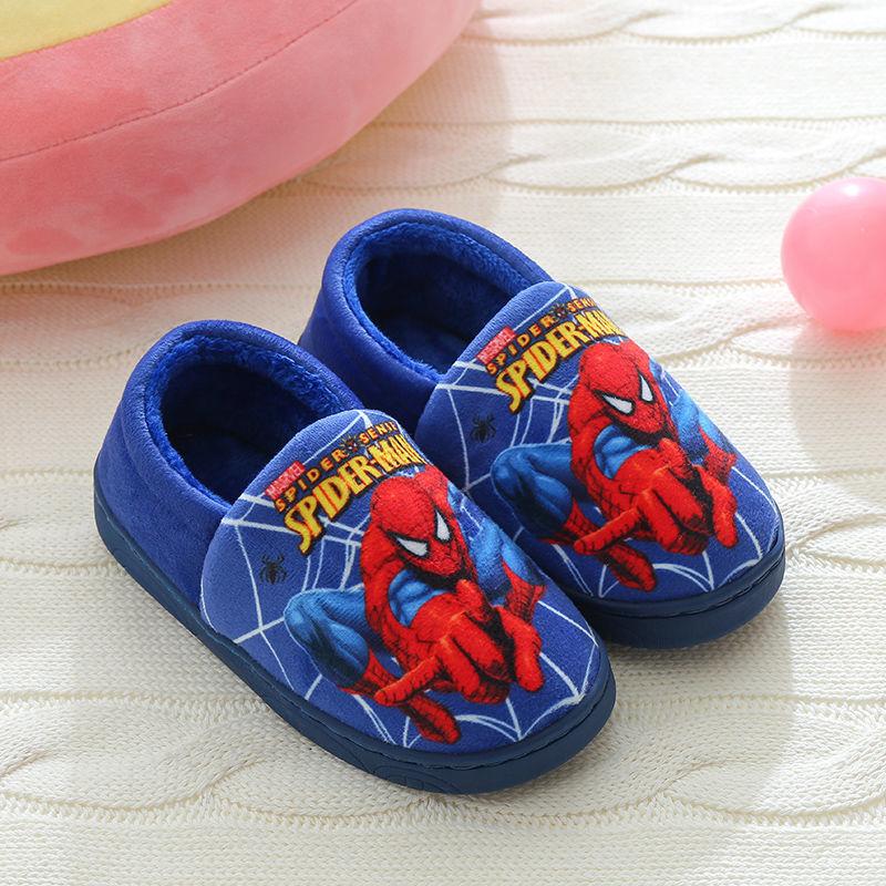 Children's Cotton Medium Large Winter Cartoon Warm Sandals