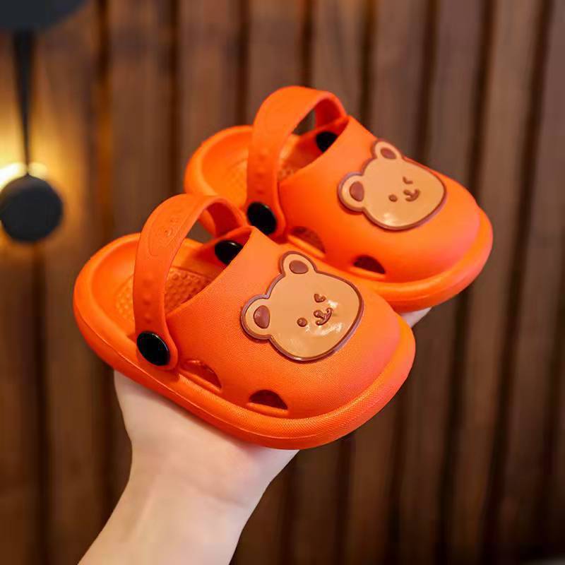 Children's Summer Boys Breathable Cute Home Hole Sandals