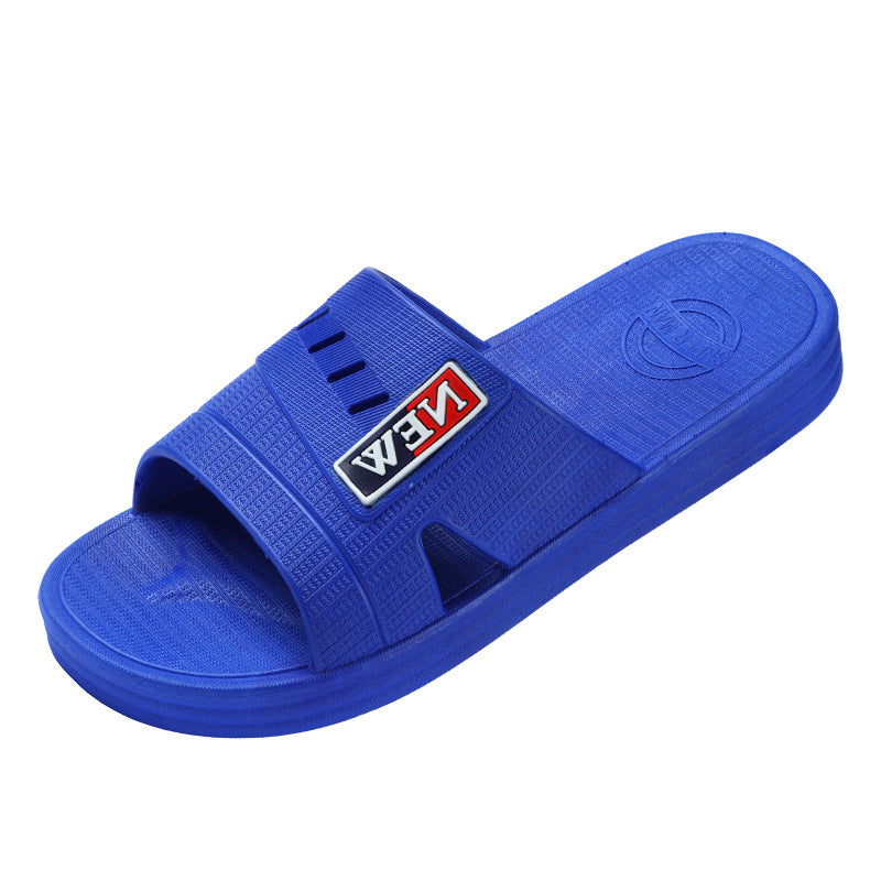 Men's Thick Bottom Plastic Hotel Bathroom Home Slippers