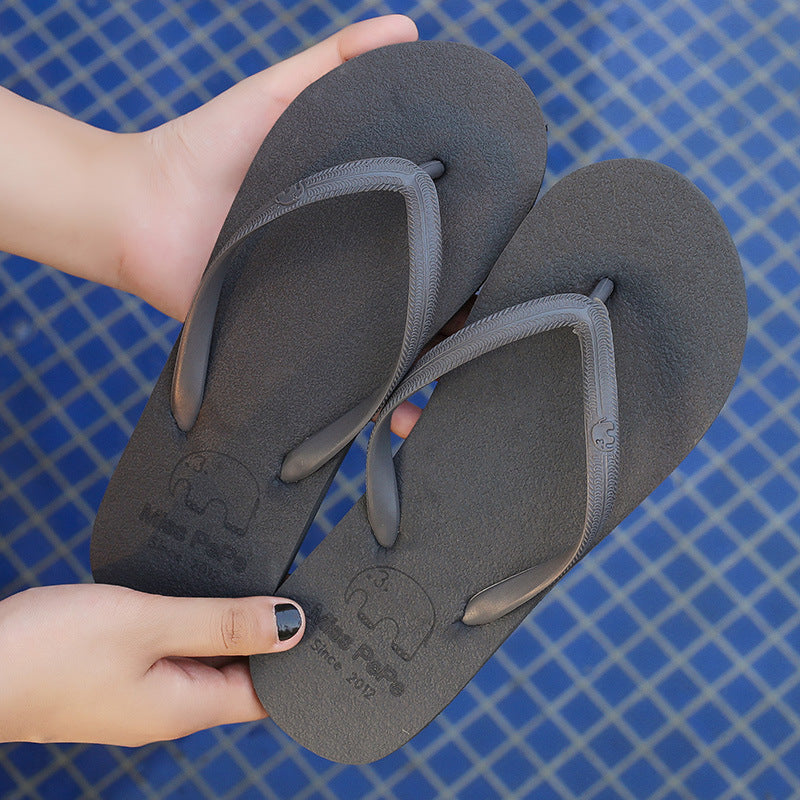 Bequeme Flip-Flops für Damen im Freien, einfache Flip-Flops für den Strand am Meer