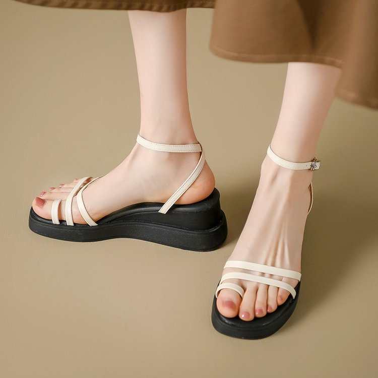 Women's Outdoor Summer Fashion Best-selling Platform High Wedge Sandals