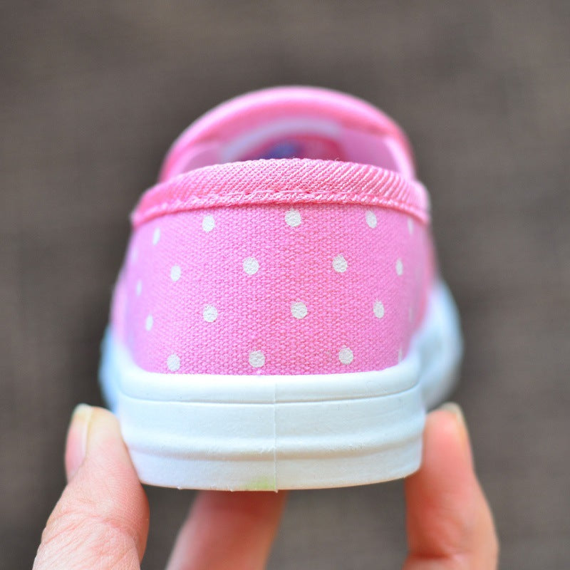 Escarpins princesse coréens pour enfants Chaussures souples pour tout-petits