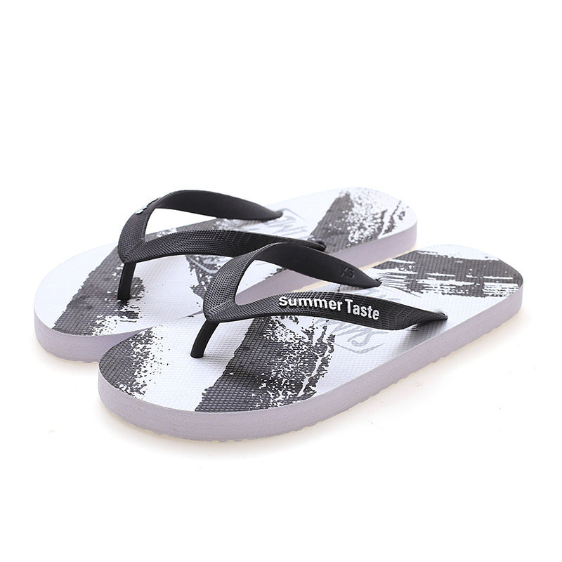 Herren Sommer Trendy Einzigartige Weiche Unterseite Flip-Flops Einfache Flip Flops