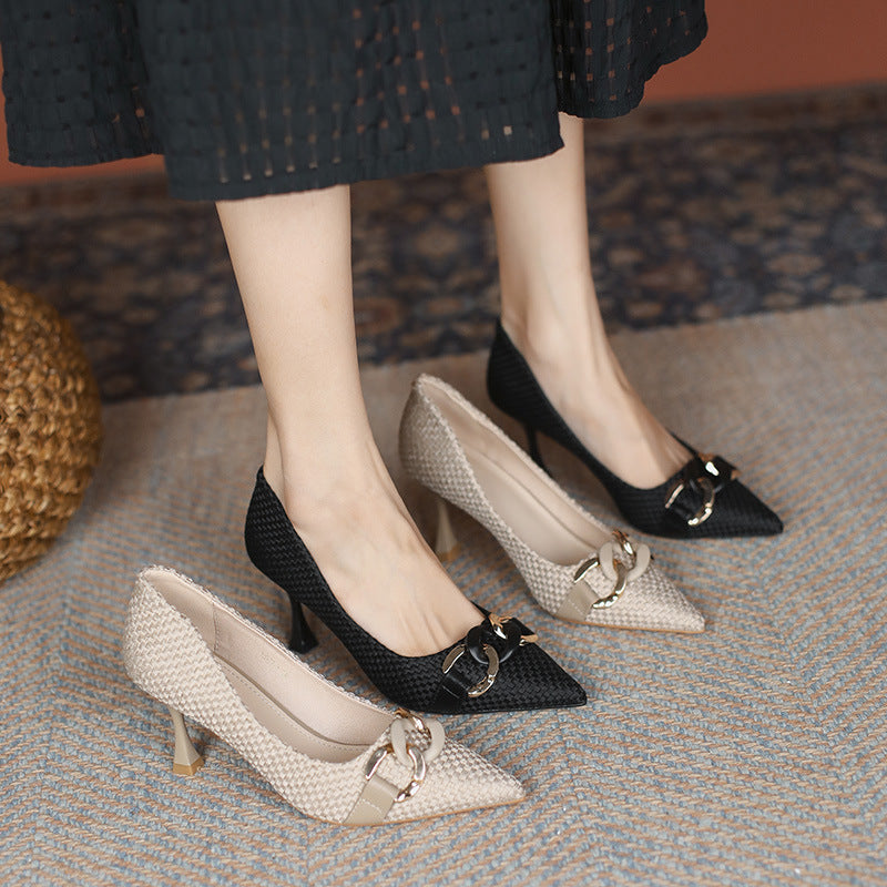 Women's Pumps Pointed Toe Shallow Mouth Fashion Women's Shoes