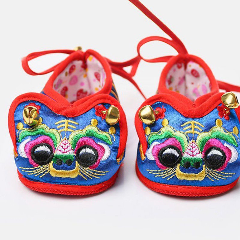 Handmade Soft Bottom Embroidery Years Old Kid's Shoes