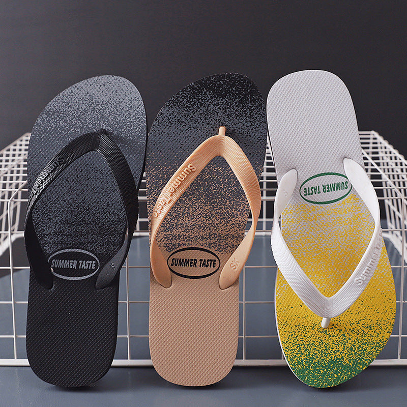 Men's Summer Outdoor Flip-flops Beach Lightweight Fashion Korean Flip Flops