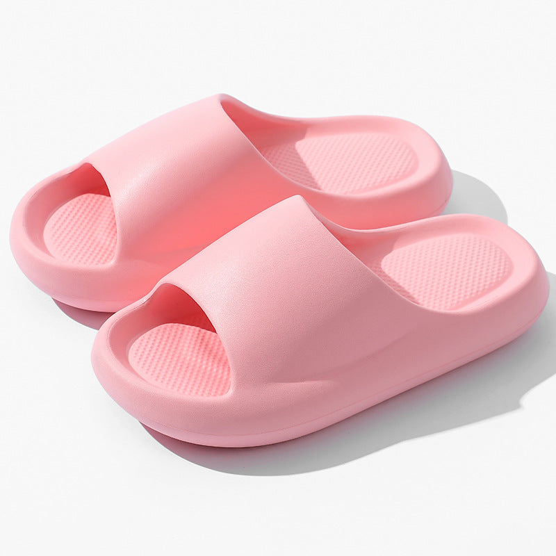 Women's Summer Fashion Thick Bottom Couple Household Non-slip Slippers