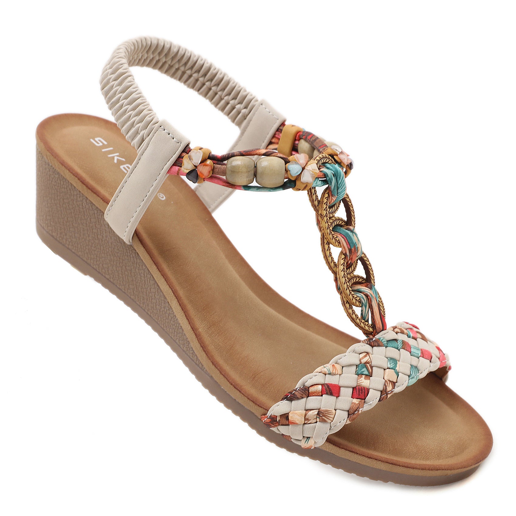 Women's Ethnic Style Bohemian Retro Flower Plus Sandals