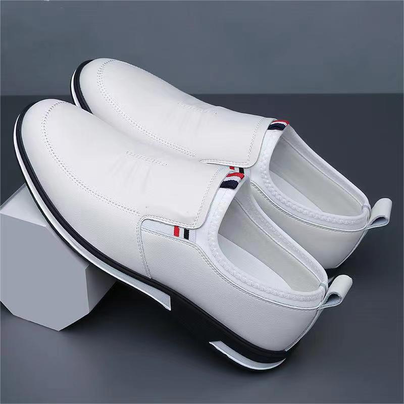 Men's Non-slip Wear-resistant Soft Bottom Slip-on Lazy Leather Shoes