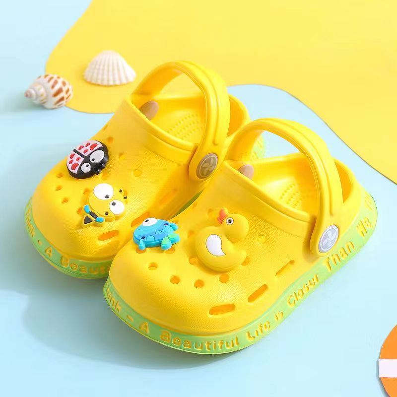 Chaussures d'intérieur pour enfants garçons semelle souple bébé plage enfants