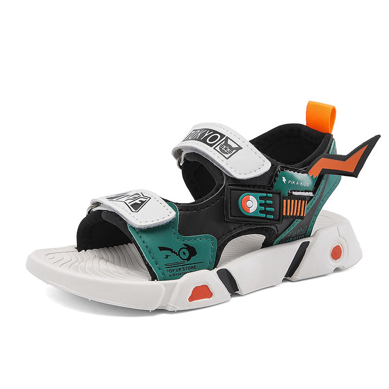 Children's Boys Soft Bottom Beach Medium Large Sandals