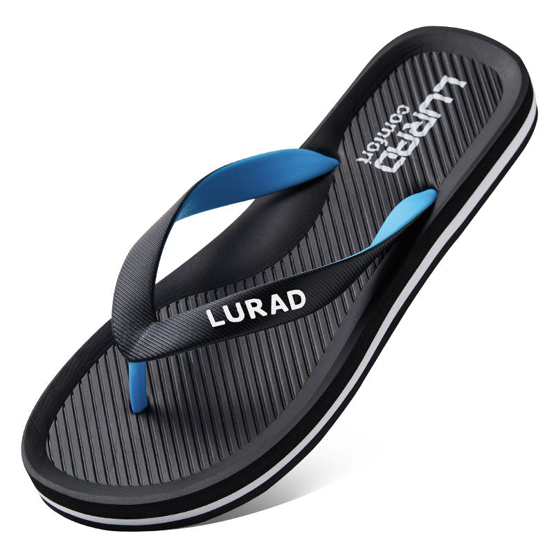 Men's Flip-flops Summer Gray With Thick Sole Sandals