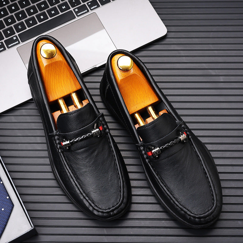 Men's Spring Tendon Sole Soft Bottom Breathable Loafers
