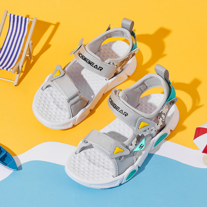 Children's Soft Bottom Open Toe Little Beach Sandals