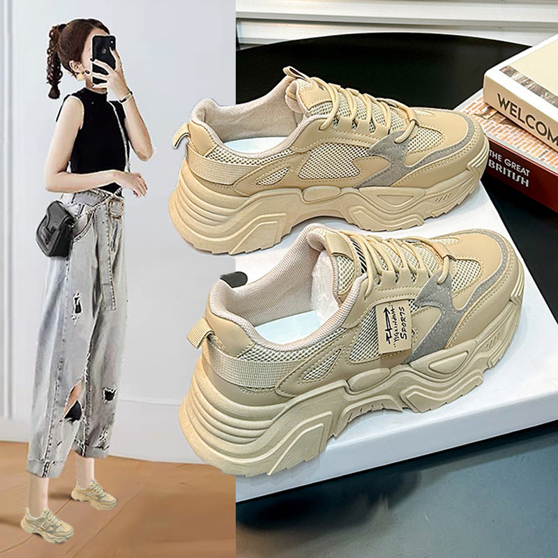 Style Clunky Female Spring All-match Sports Sneakers