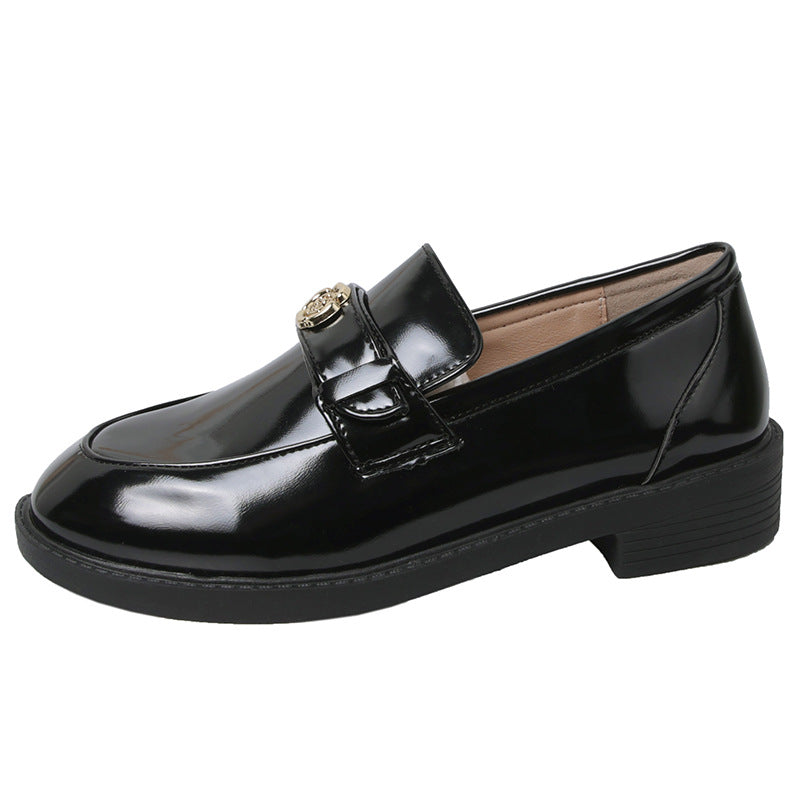 Women's Small Spring Low One Pedal Retro Loafers