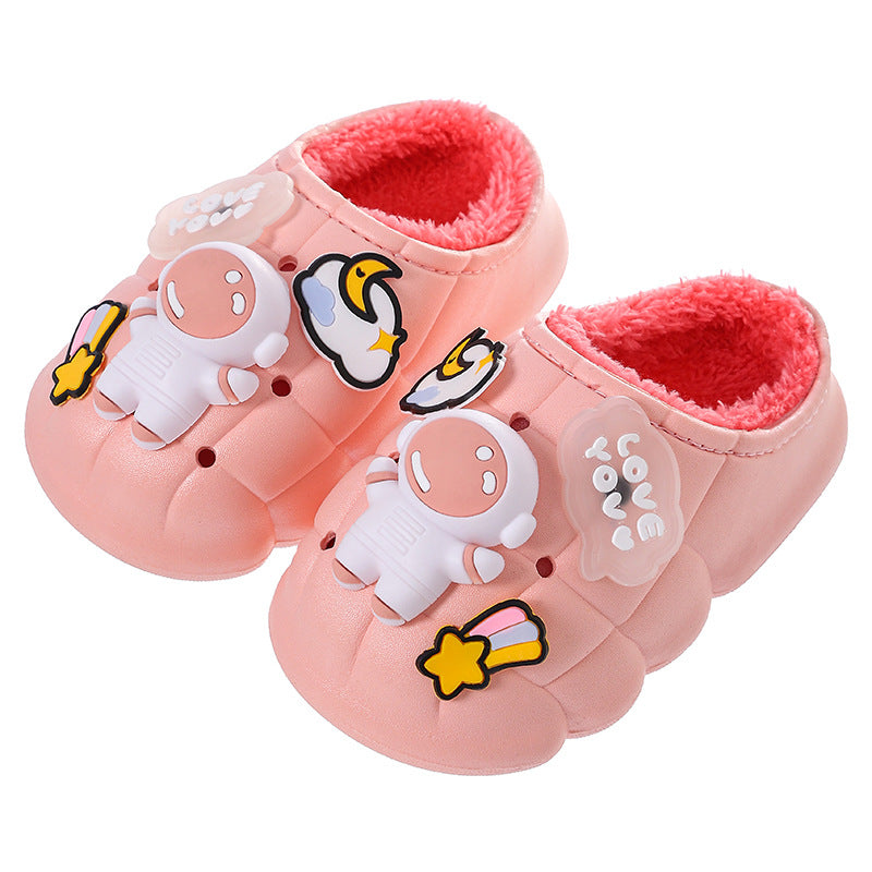 Boys Winter Infants Interior Home Furry Sandals