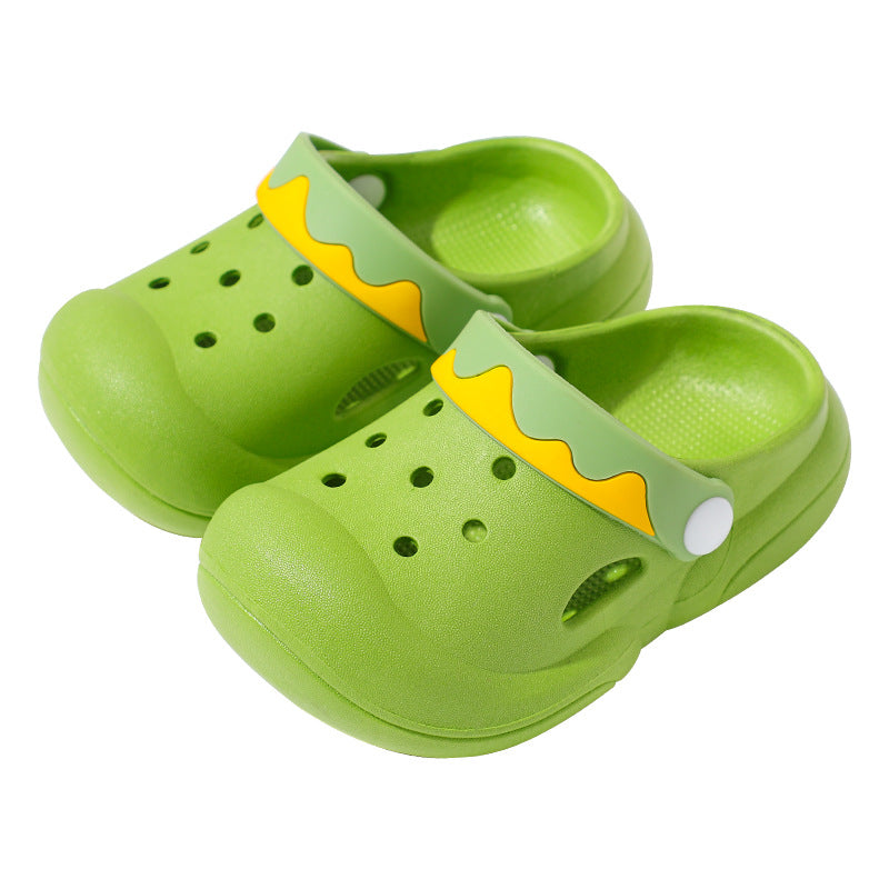 Men's & Children's Hole Cute Soft Bottom Cartoon Summer Kid's Shoes