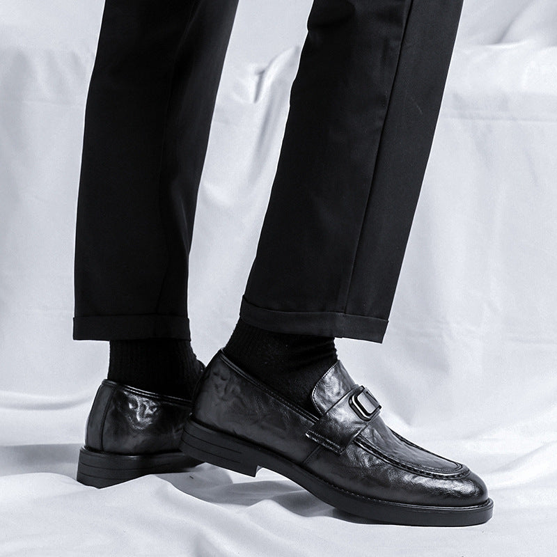 Men's Business Formal Wear Slip-on Trendy Leather Shoes