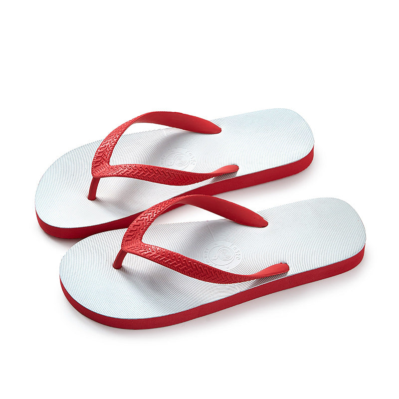 Damen &amp; Herren Thai Sommer Strand Paar Flip-Flops Koreanische Flip-Flops