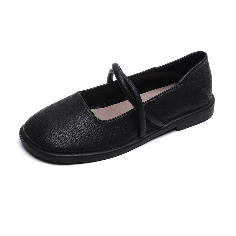 Damen-Pumps mit weichem Boden und flachem Mund, Damenschuhe