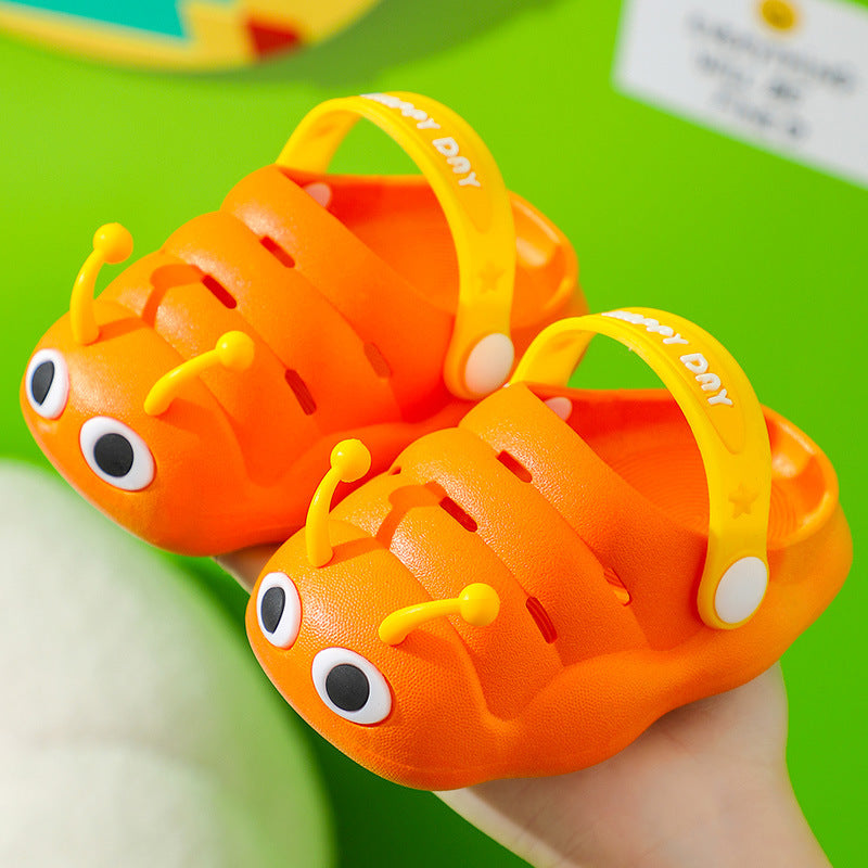 Children's Summer Caterpillar Hole Boys Infant Soft Sandals