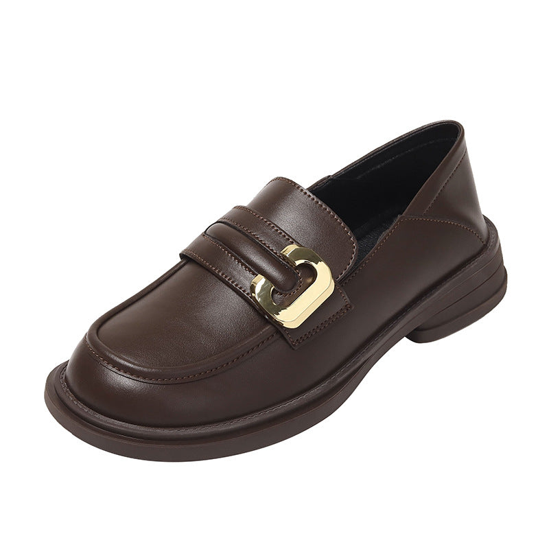 Loafer mit kleiner Sohle und einem Pedal im Damenstil