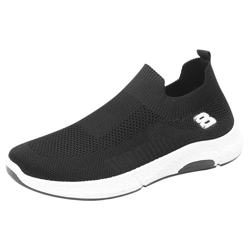 Slouchy Men's Creative Spring Breathable Slip-on Casual Shoes