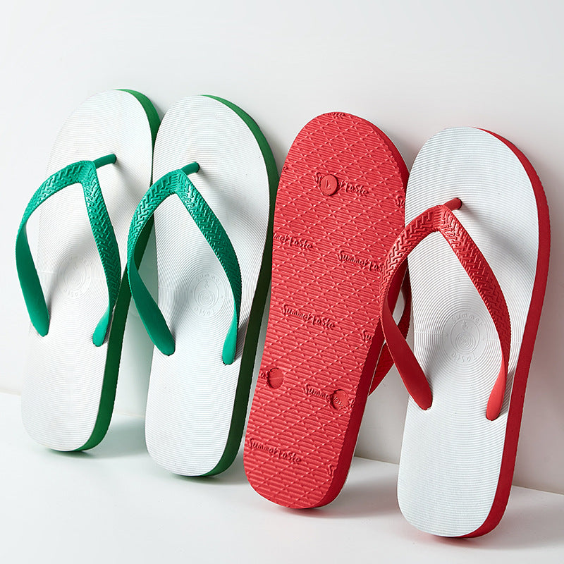 Women's & Men's Thai Summer Beach Couple Flip-flops Korean Flip Flops