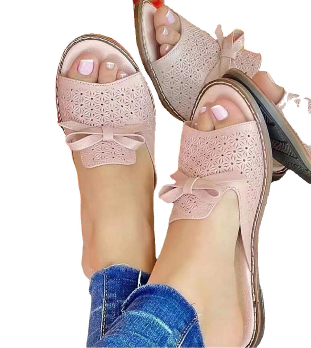 Women's Plus Size Summer Outer Hollow Out Sandals