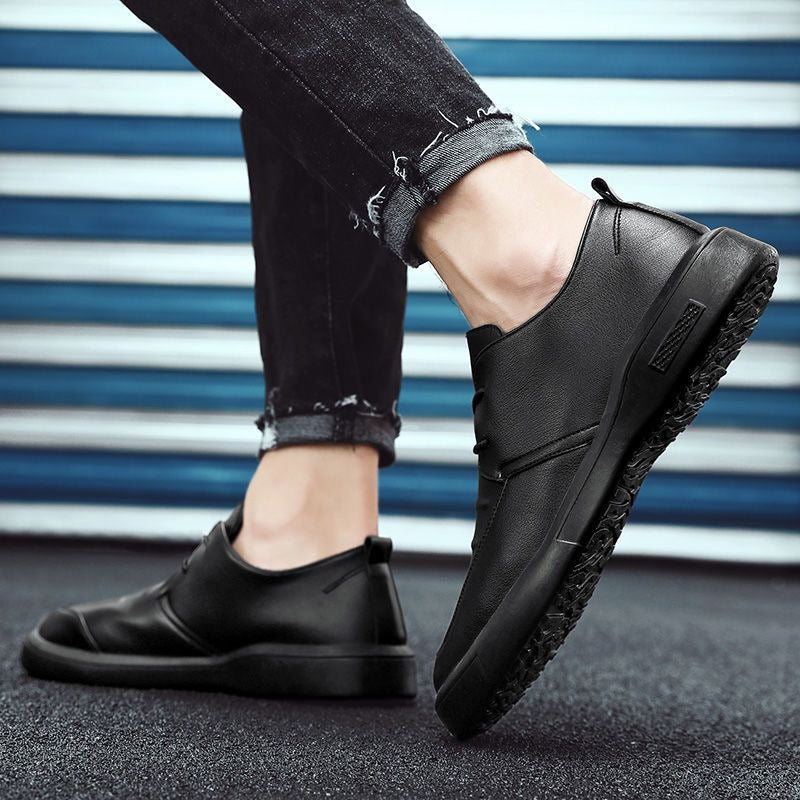 Men's Slip-on Pu Business Daily Dad Pumps Boots
