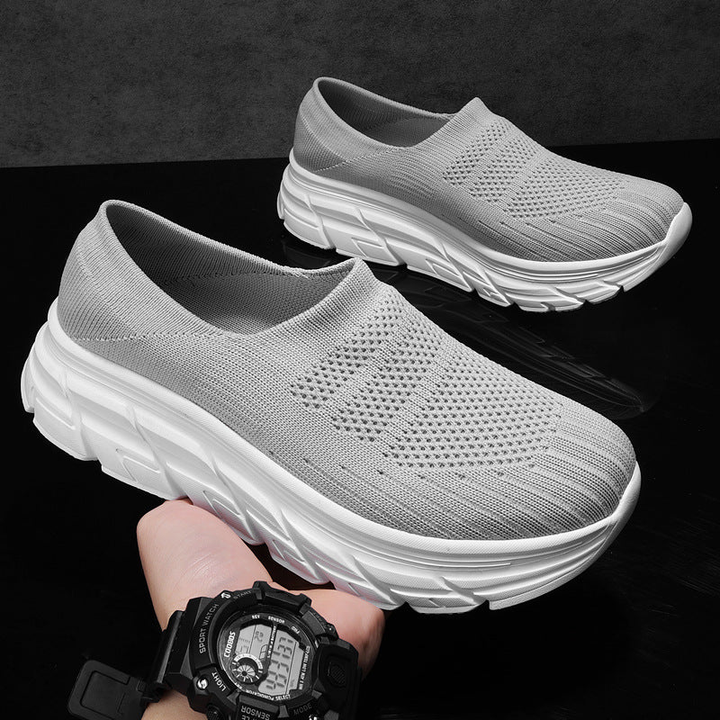 Women's Large Size Thick-soled Mom Nurse Fashion Casual Shoes