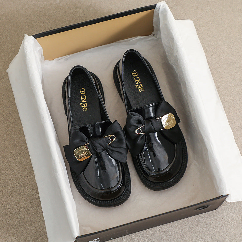 Casual Women's Retro British Style Small Loafers