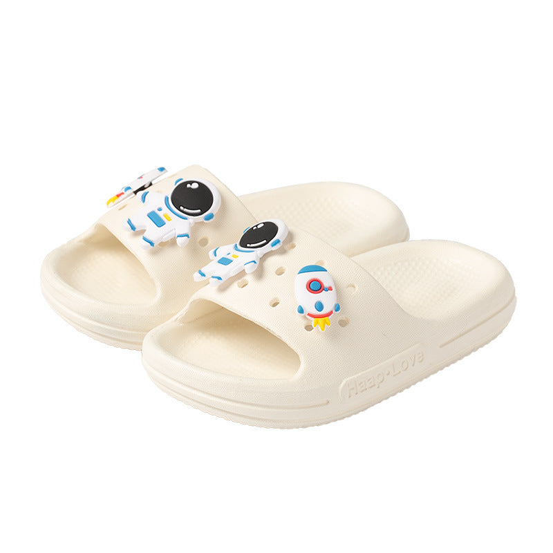 Children's Spaceman Summer Cartoon Cute Hole Sandals