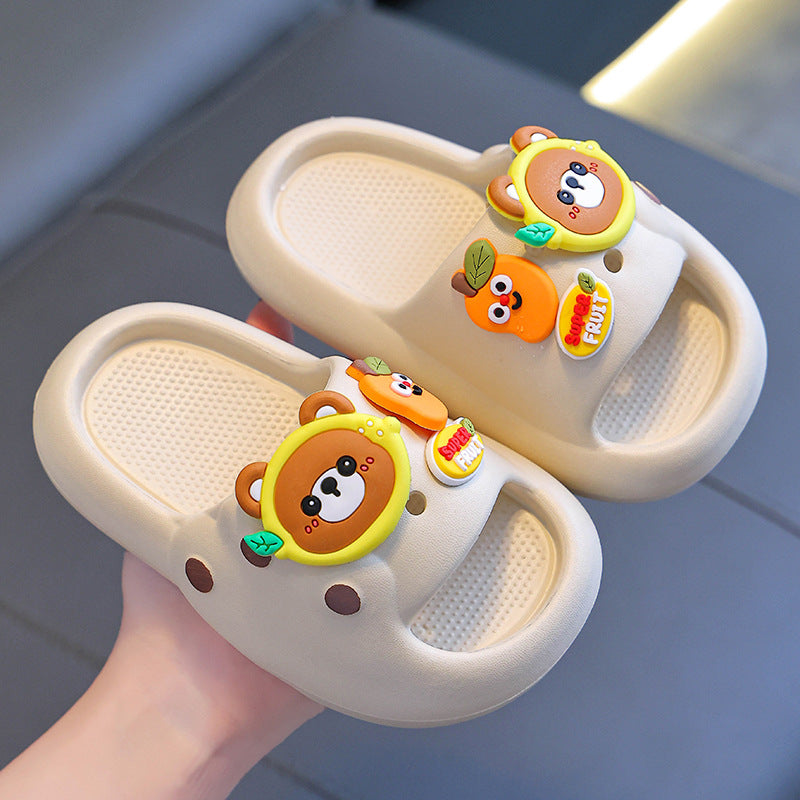 Children's Summer Boys Soft Bottom Indoor Bath Sandals