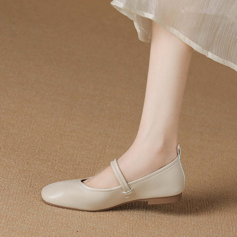 Women's Low-cut Flat Pumps Korean Style Shopping Women's Shoes