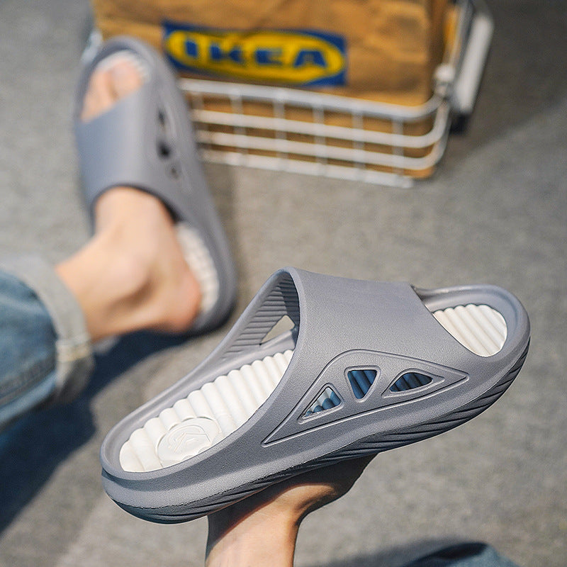 Tongs de loisirs antidérapantes pour couple de plage pour hommes