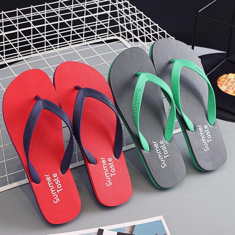 Men's Flip-flops Outer Wear Personal Korean Style Flip Flops